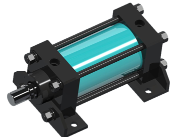 MOB拉缸油缸內(nèi)腳座連接 