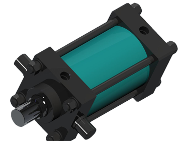 MOB拉缸油缸前鉸軸連接 