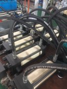 拉桿油缸調試液壓油缸即將出貨